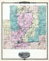 Chippewa County - Southern, Wisconsin State Atlas 1881